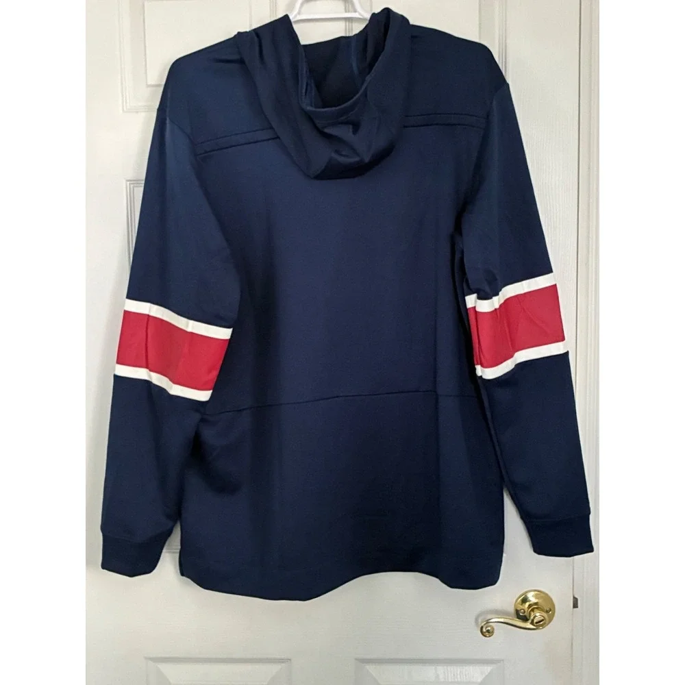 Men's XL NWOT‎ Montreal Canadiens adidas Navy Reverse Retro Pullover Hoodi